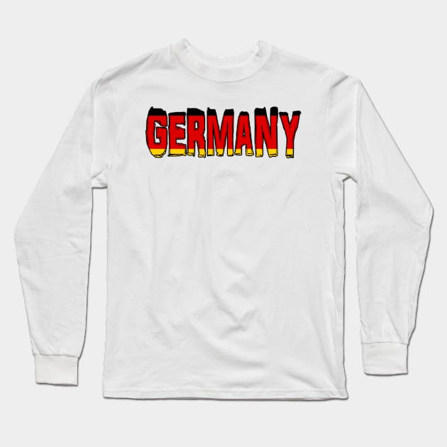 Germany Long Sleeve T-Shirt by Design5_by_Lyndsey